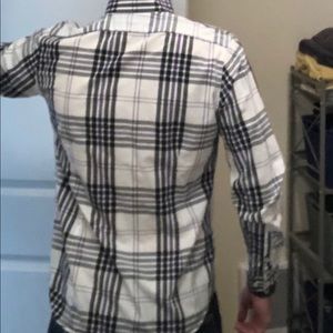 Express Fitted Dress Shirt